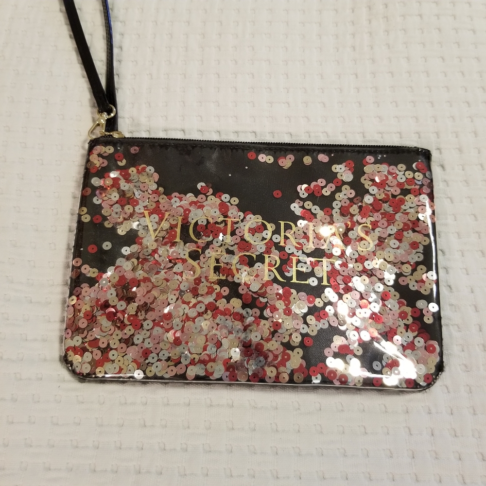 Victoria’s Secret Loose Sequin Wristlet/Clutch